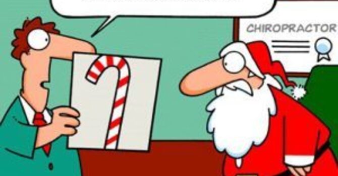 TWAS THE NIGHT BEFORE CHRISTMAS… Chiropractic Style… image