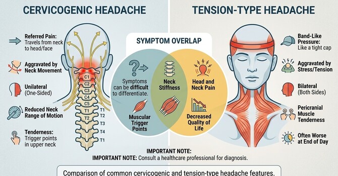 Cervicogenic vs. Tension-Type Headaches: What's the Difference?
